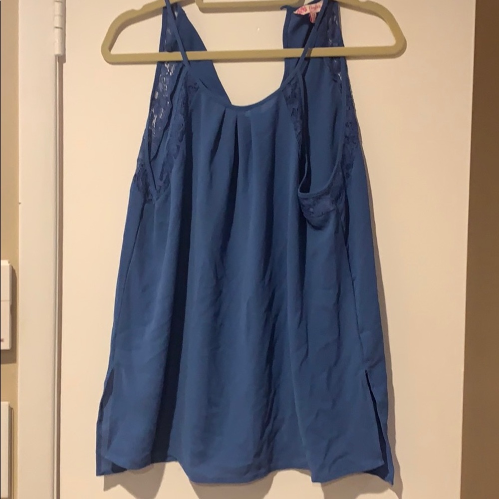 Candies Blue Tank Top